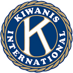 logo kiwanis seal gold blue